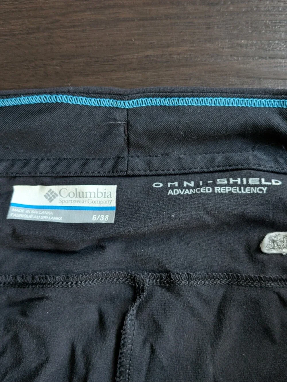 Colombia Women's Black Light Hiking Pant Gorpcore Outdoors 6